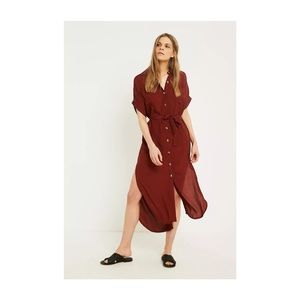 FAITHFUL THE BRAND Faretta Tie-Front Shirt Dress